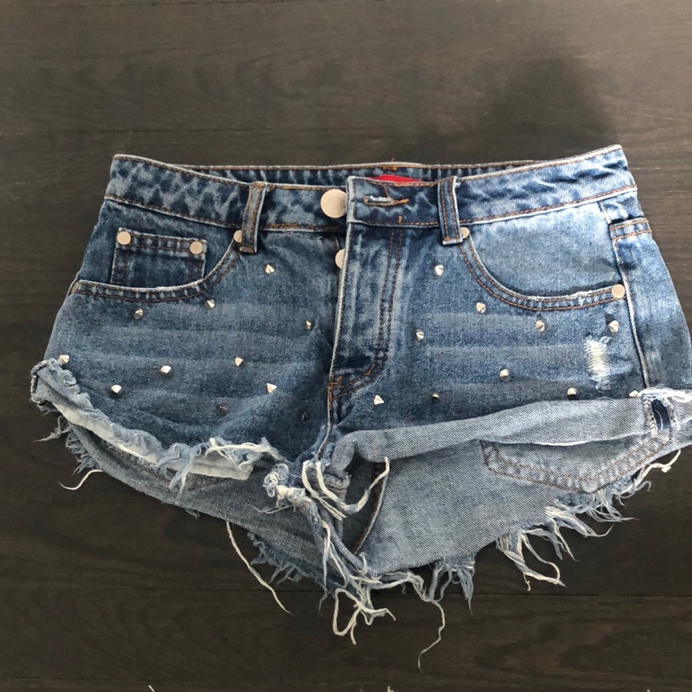 jean shorts